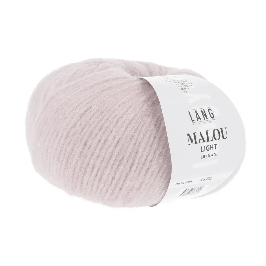 Kid's Poncho Knitting Kit | Lang Yarns Malou Light & Knitting Pattern (240-01)
