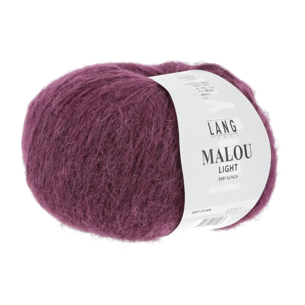 Kid's Poncho Knitting Kit | Lang Yarns Malou Light & Knitting Pattern (240-01)