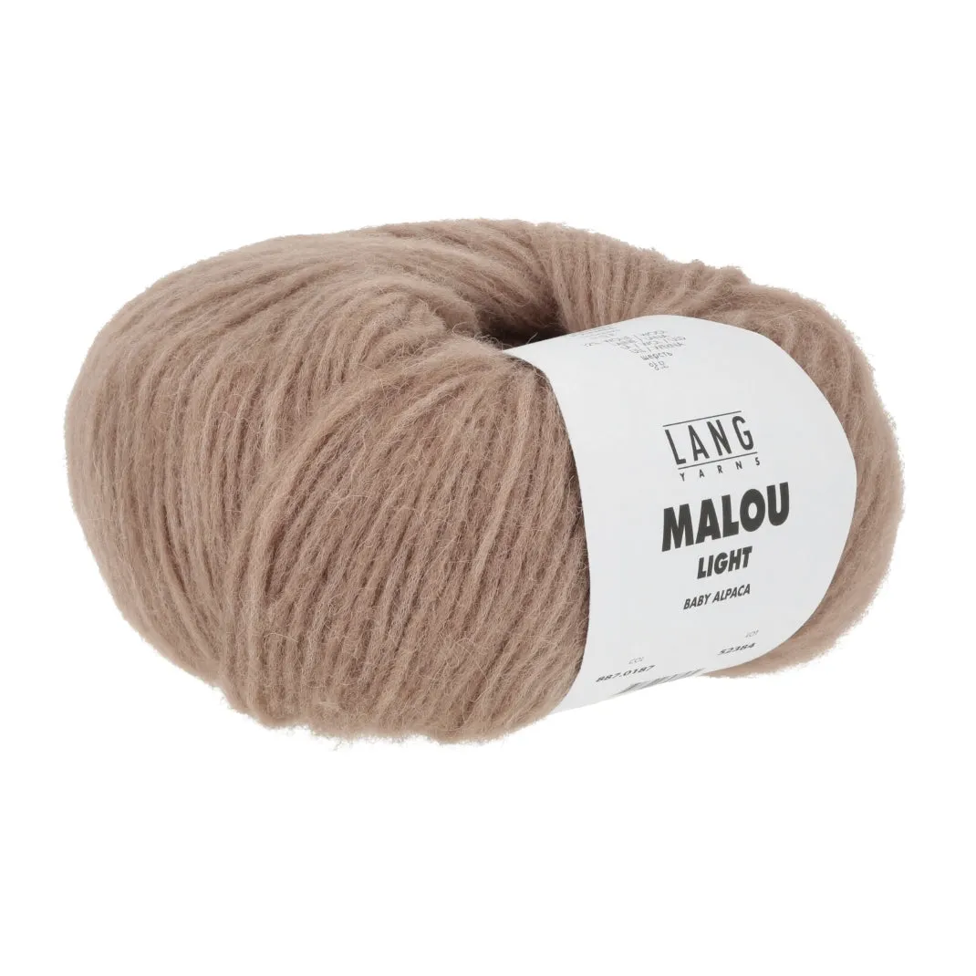Kid's Poncho Knitting Kit | Lang Yarns Malou Light & Knitting Pattern (240-01)