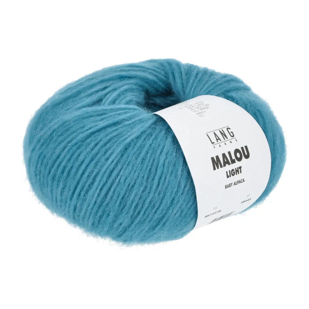 Kid's Poncho Knitting Kit | Lang Yarns Malou Light & Knitting Pattern (240-01)