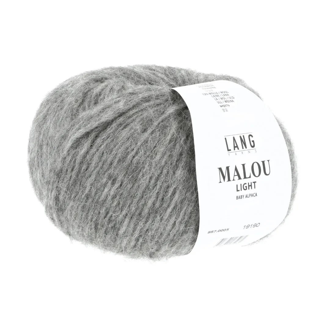 Kid's Poncho Knitting Kit | Lang Yarns Malou Light & Knitting Pattern (240-01)