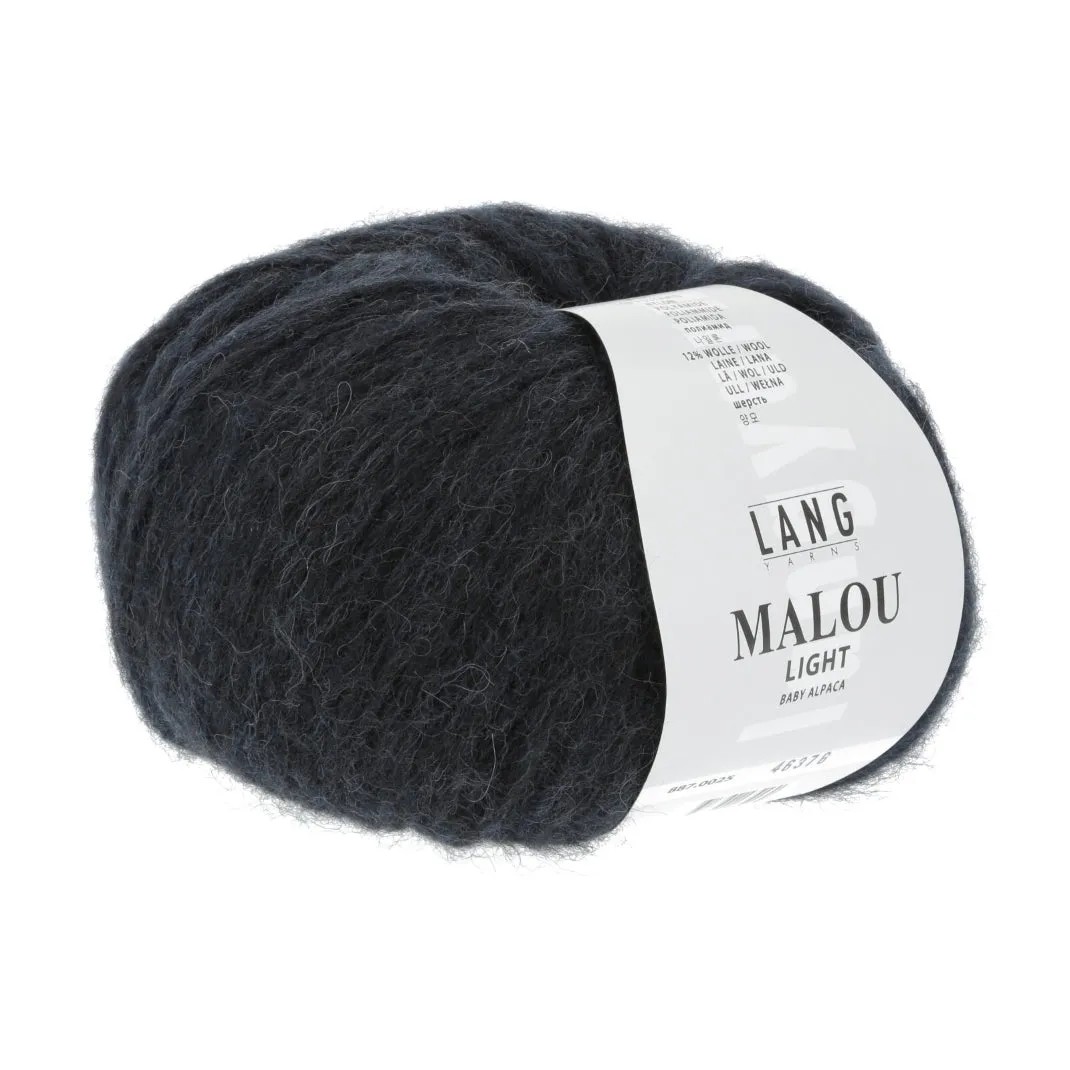 Kid's Poncho Knitting Kit | Lang Yarns Malou Light & Knitting Pattern (240-01)