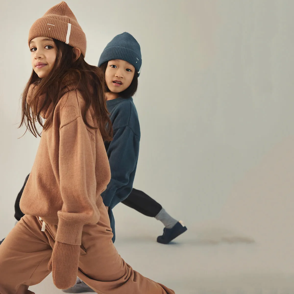 Knitted Jumper in Biscuit by Gray Label