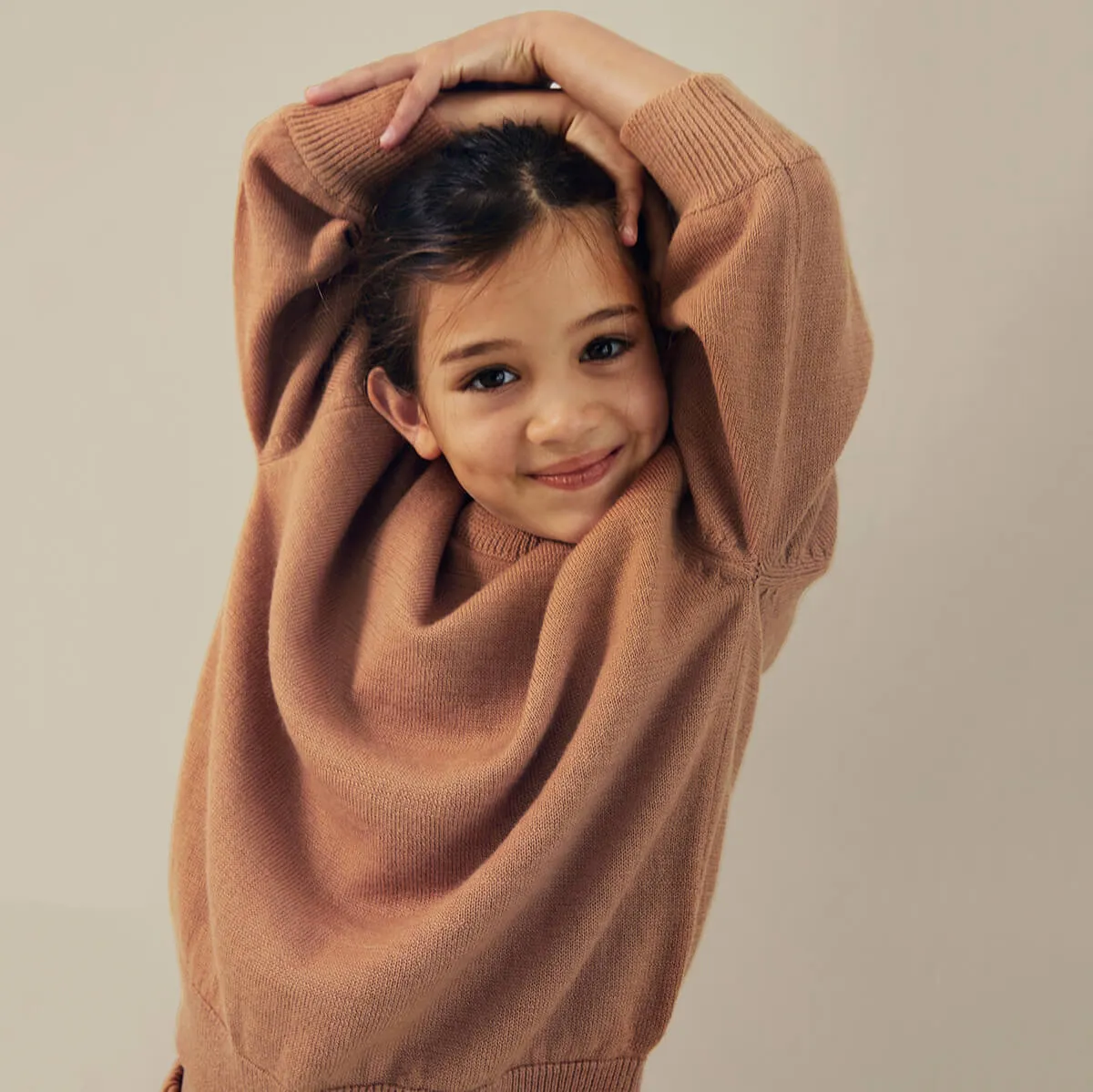 Knitted Jumper in Biscuit by Gray Label