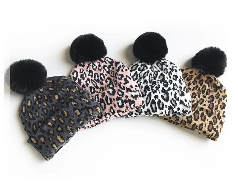 Leopard Beanie
