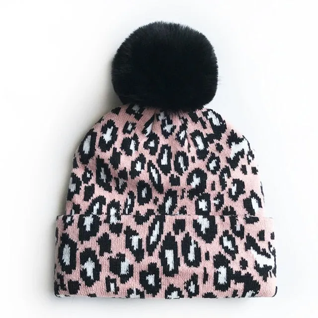 Leopard Beanie