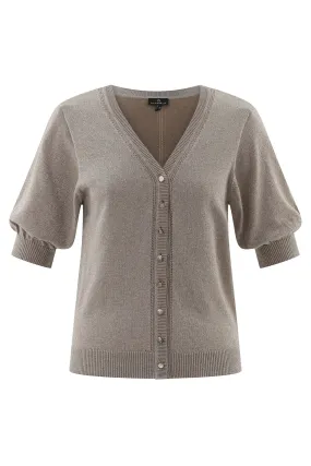 Marble 7870 122 Reversible Cardigan Jumper Brown