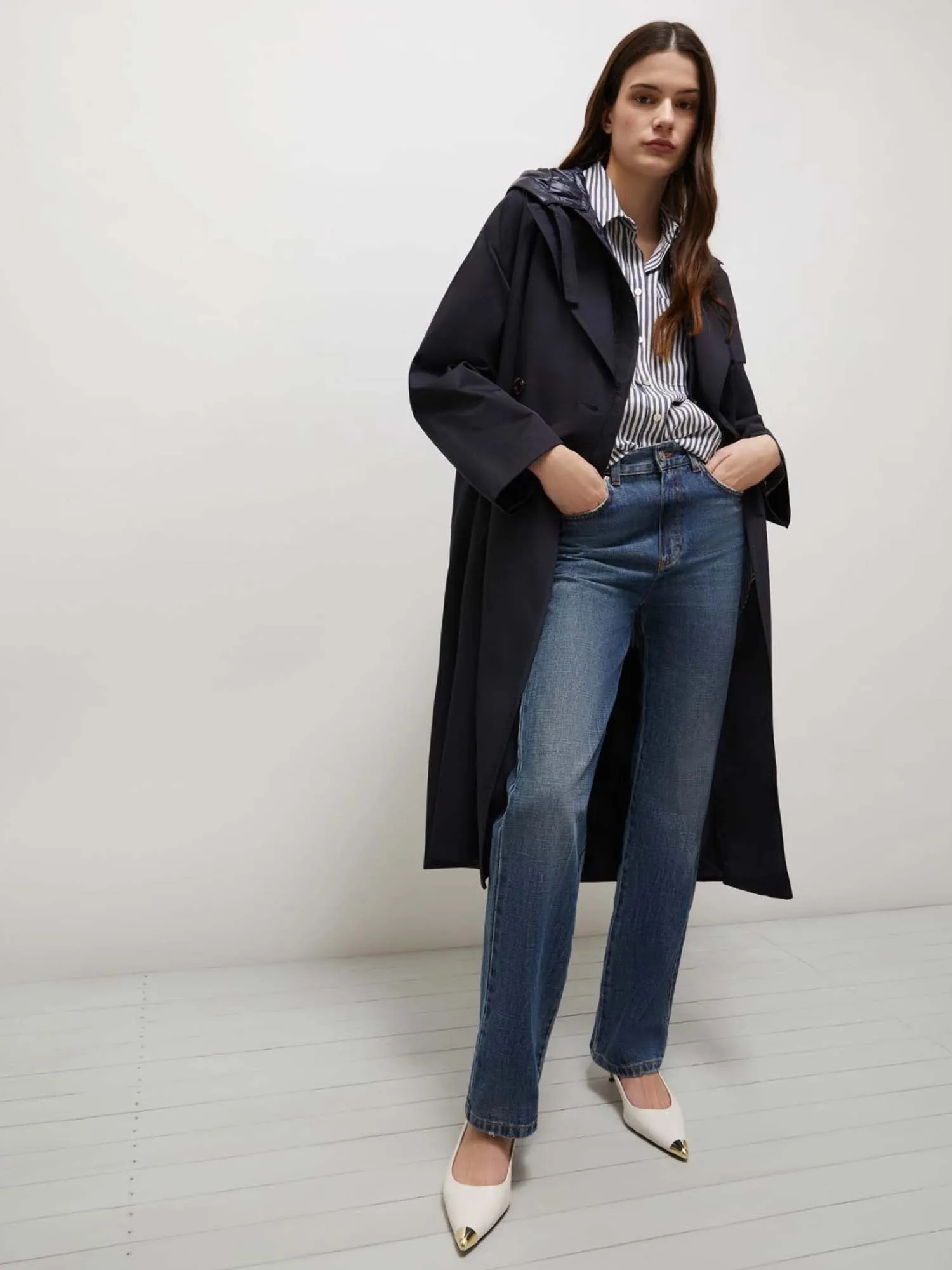 Marella Nocher Belted Raincoat