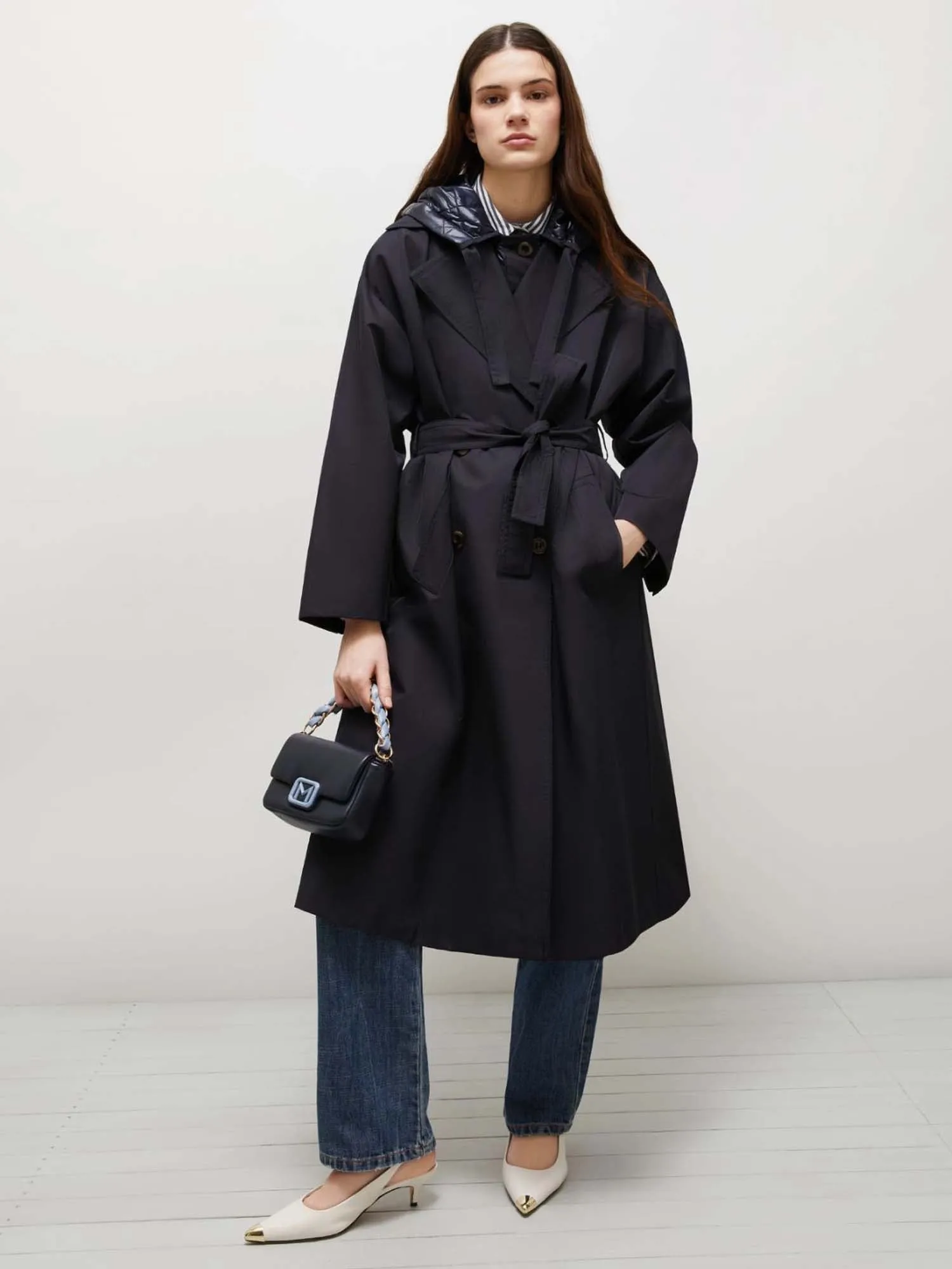 Marella Nocher Belted Raincoat