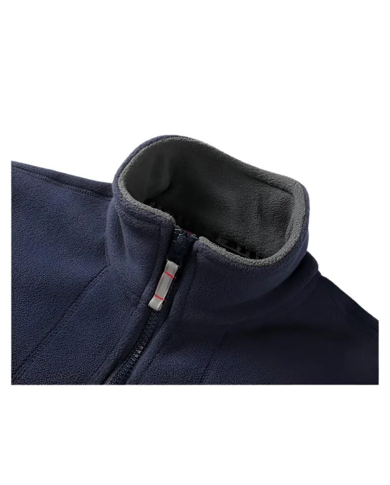 Men’s Thicken Polar Fleece Jacket – Warm and Casual Autumn/Winter Outerwear
