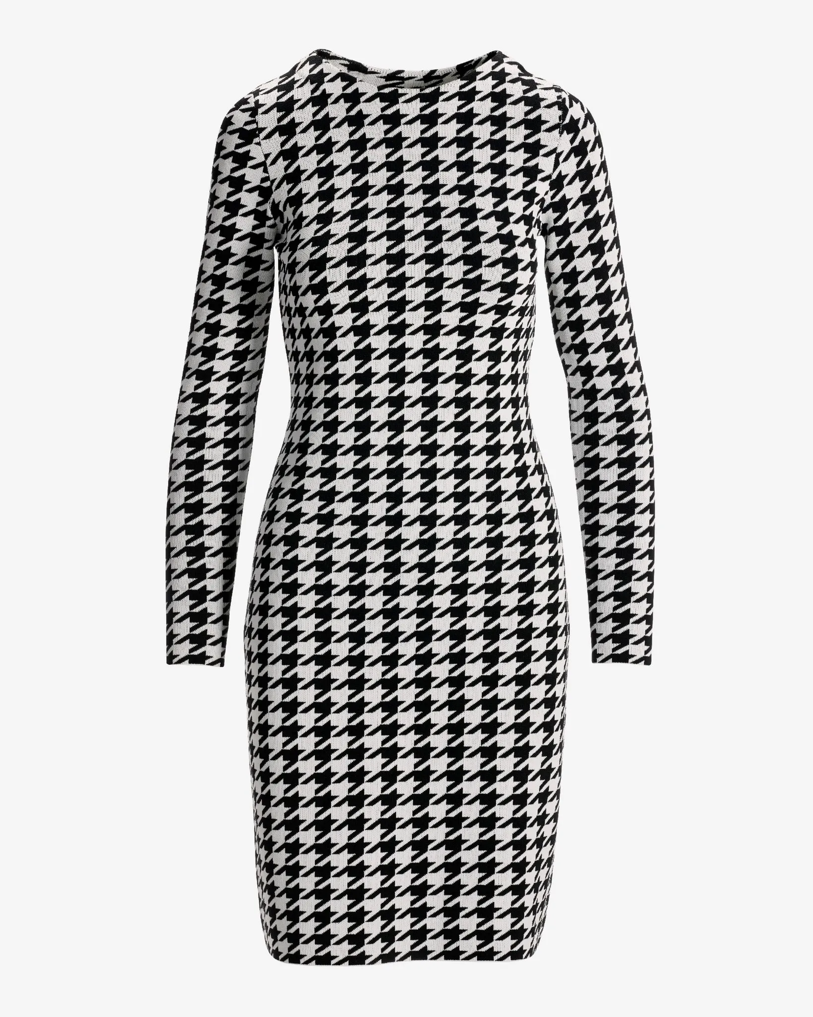 Park City Houndstooth Sculpting Sweater Dress Park City Houndstooth