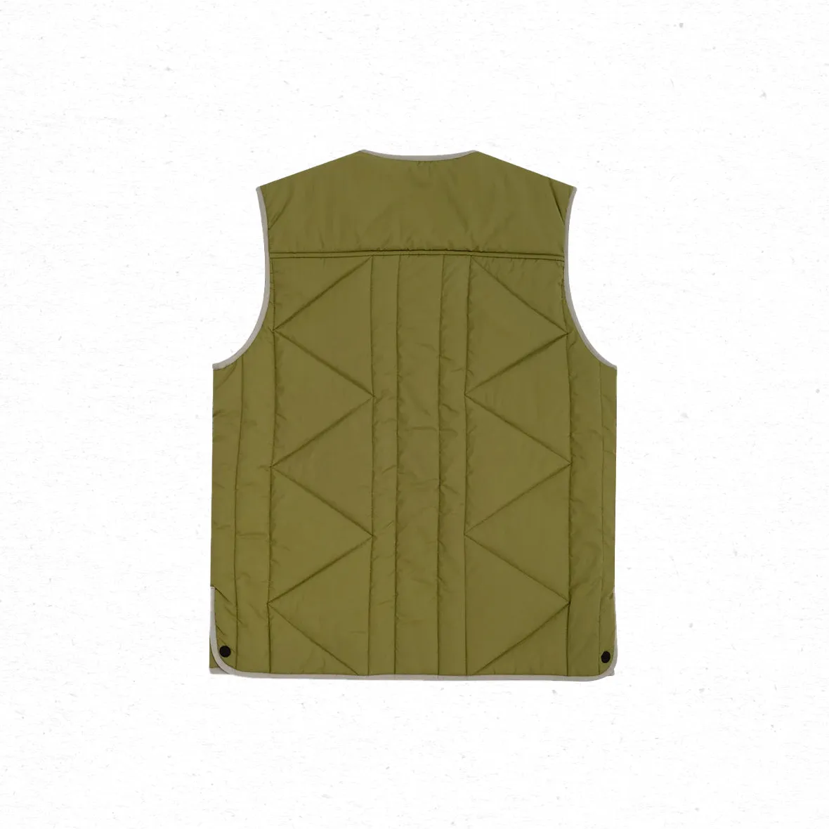 PARLEZ Elkins Gilet - Olive Green