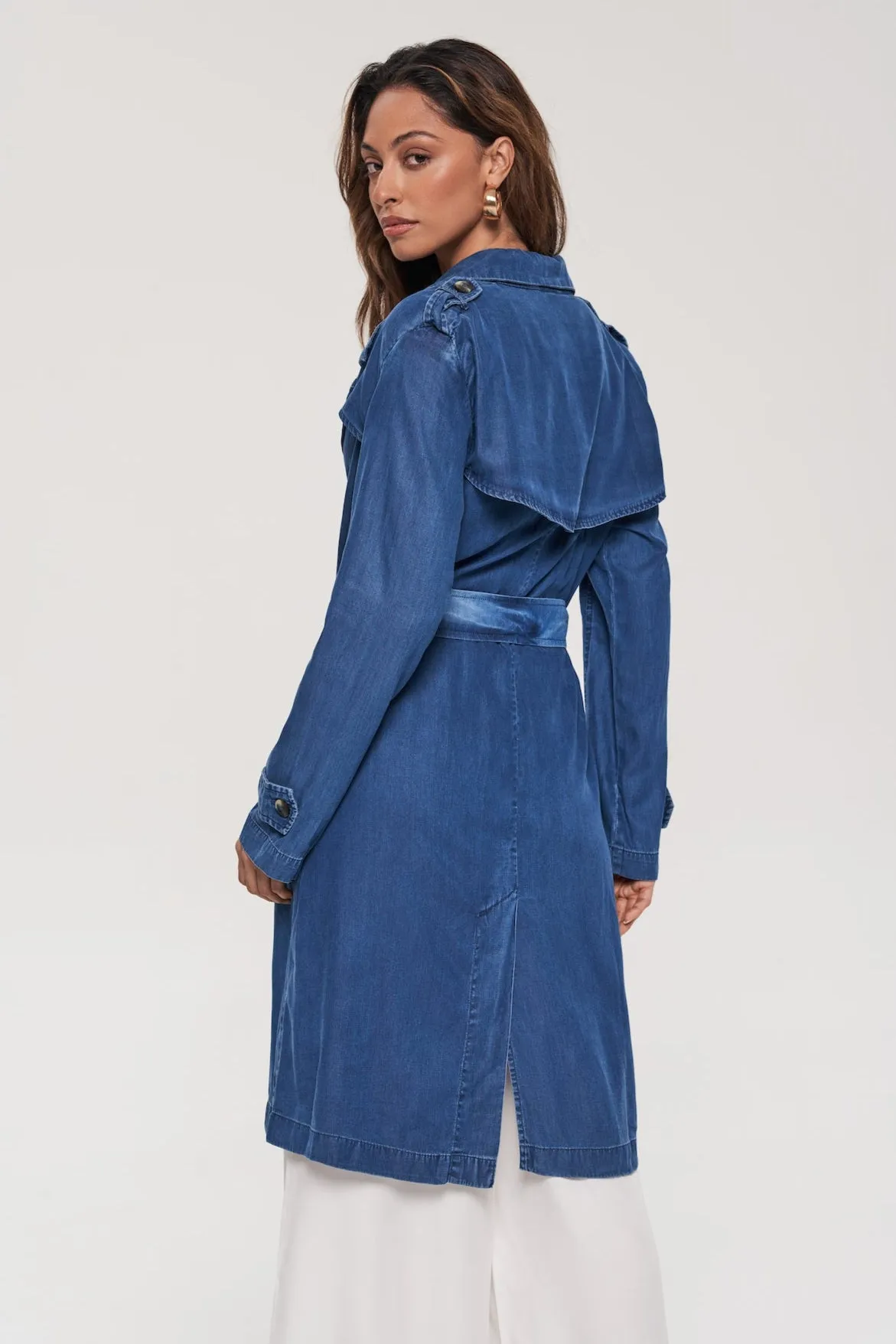 Periwinkle Tencel Light Jacket