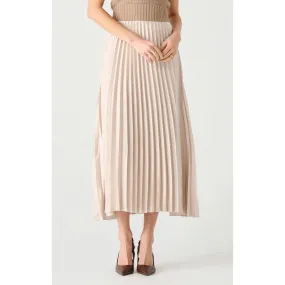 PULL ON PLEATED MAXI SKIRT
