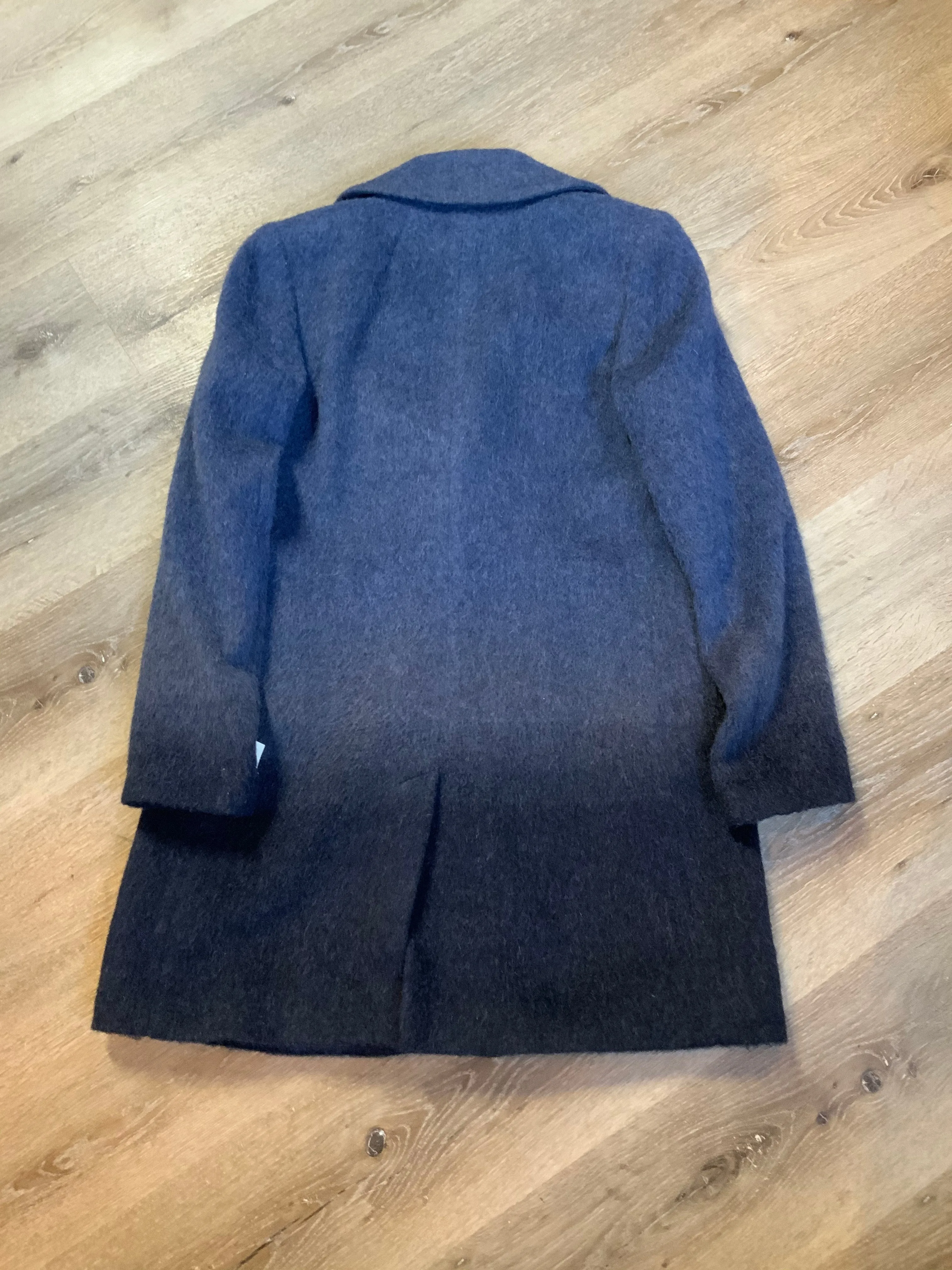 Retro Banana Republic Blue Ombre Wool Coat, SOLD
