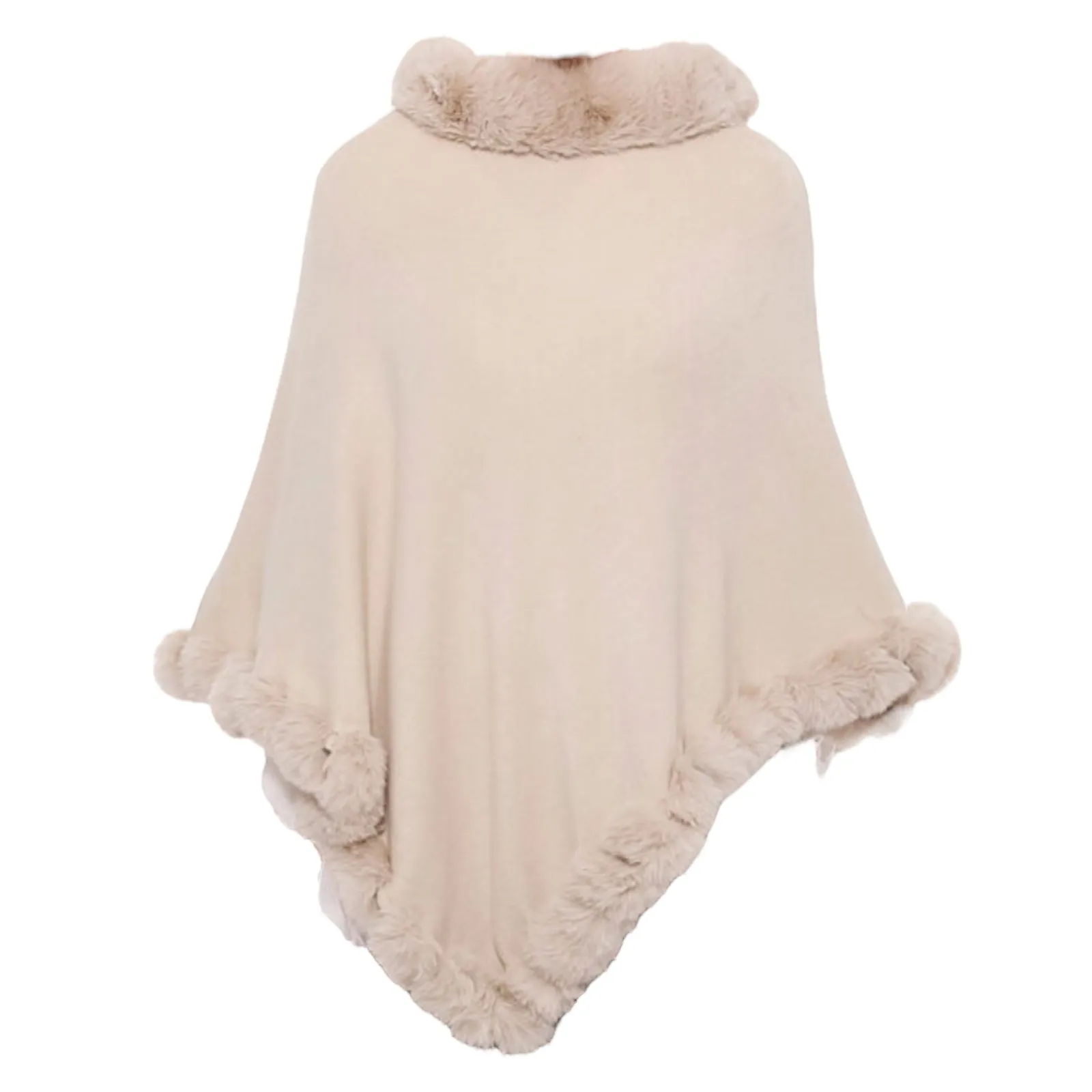 RITZY Classic luxurious poncho
