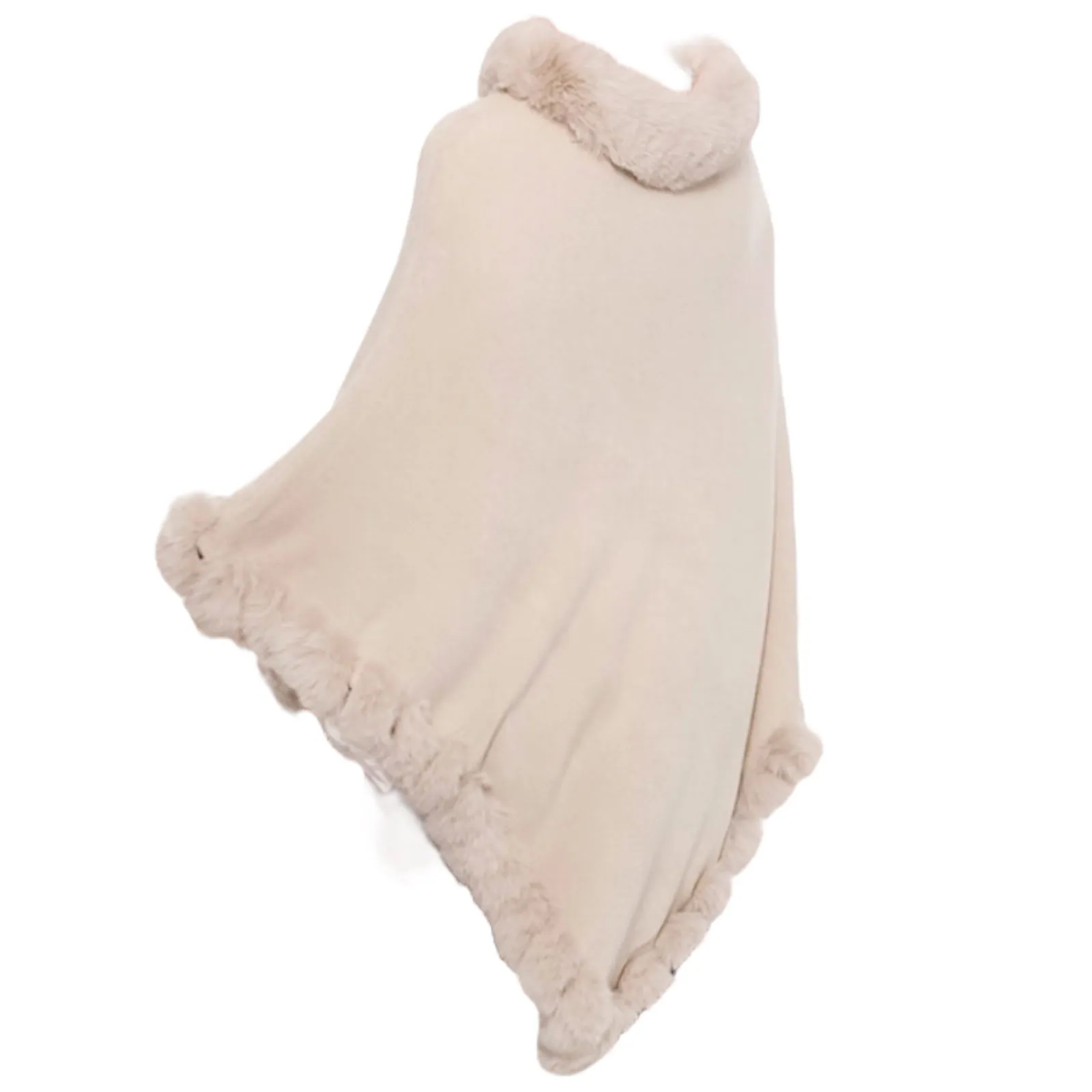 RITZY Classic luxurious poncho