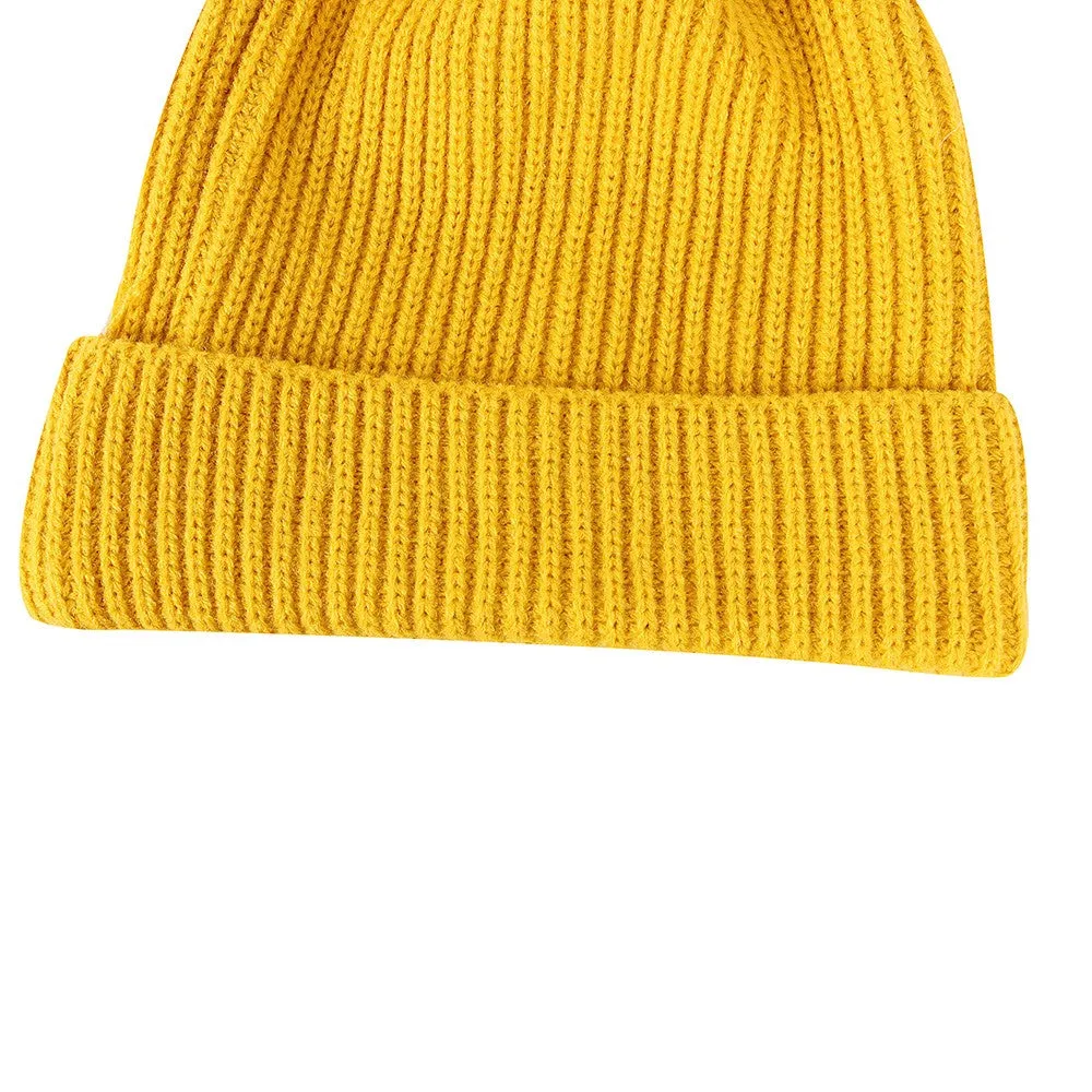 Sidiou Group Outdoor Wool Hat Unisex Retro Trawler Winter Beanie Hat Cap Baseball Cap