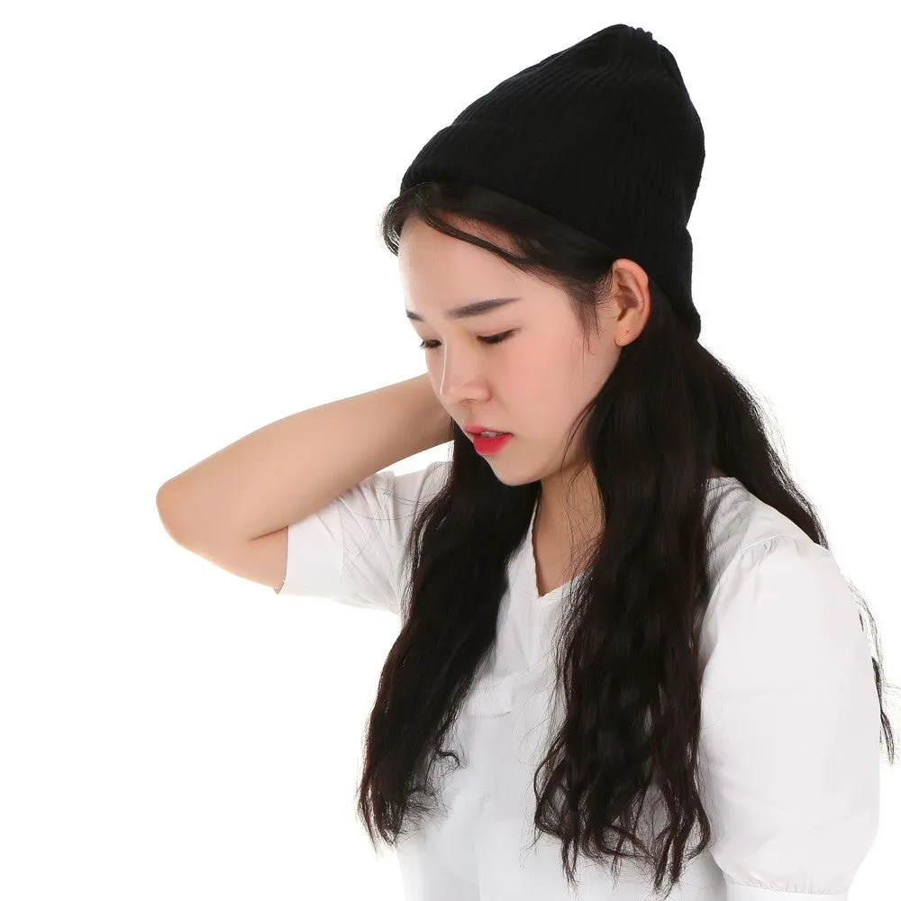 Sidiou Group Outdoor Wool Hat Unisex Retro Trawler Winter Beanie Hat Cap Baseball Cap