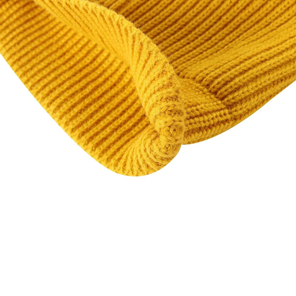 Sidiou Group Outdoor Wool Hat Unisex Retro Trawler Winter Beanie Hat Cap Baseball Cap