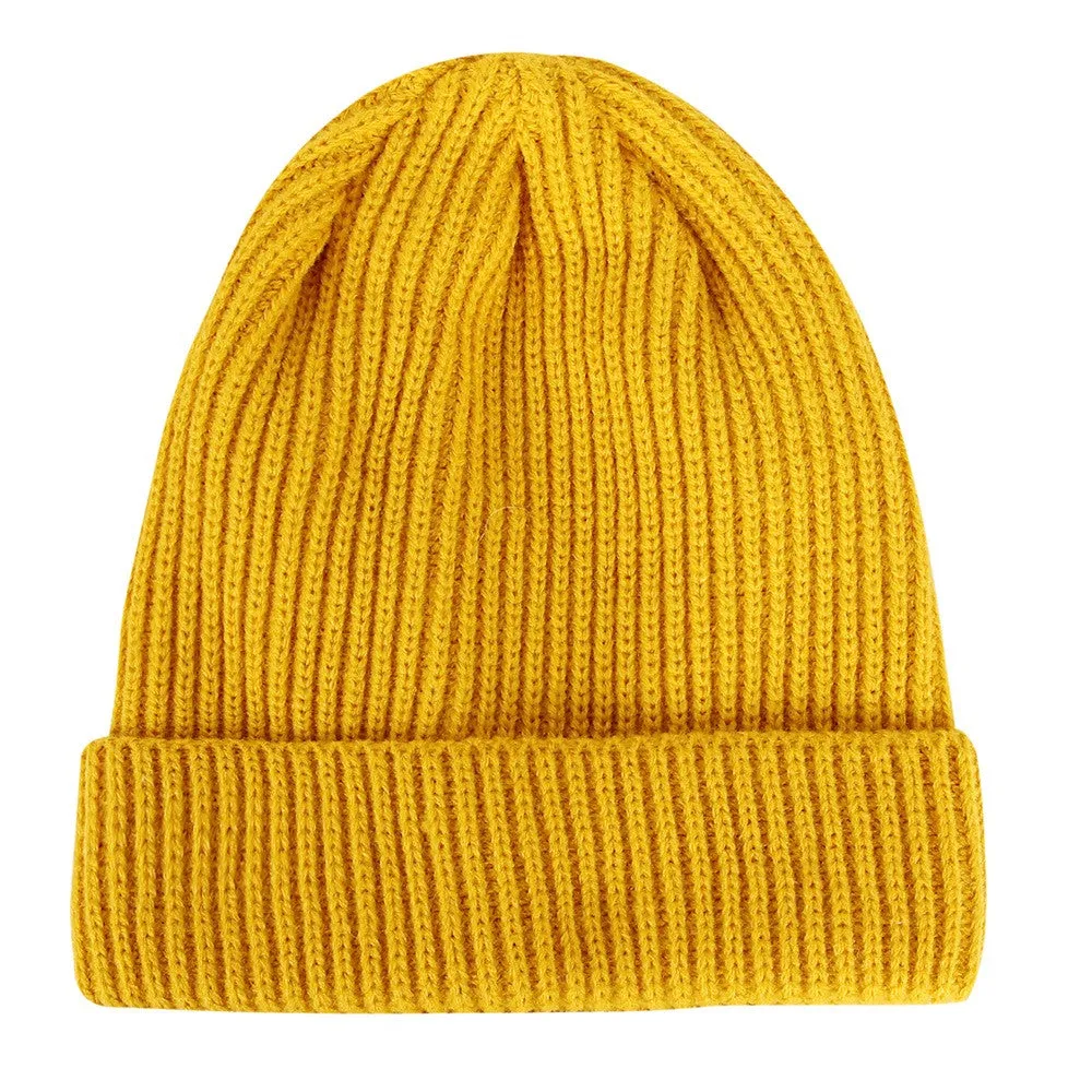 Sidiou Group Outdoor Wool Hat Unisex Retro Trawler Winter Beanie Hat Cap Baseball Cap