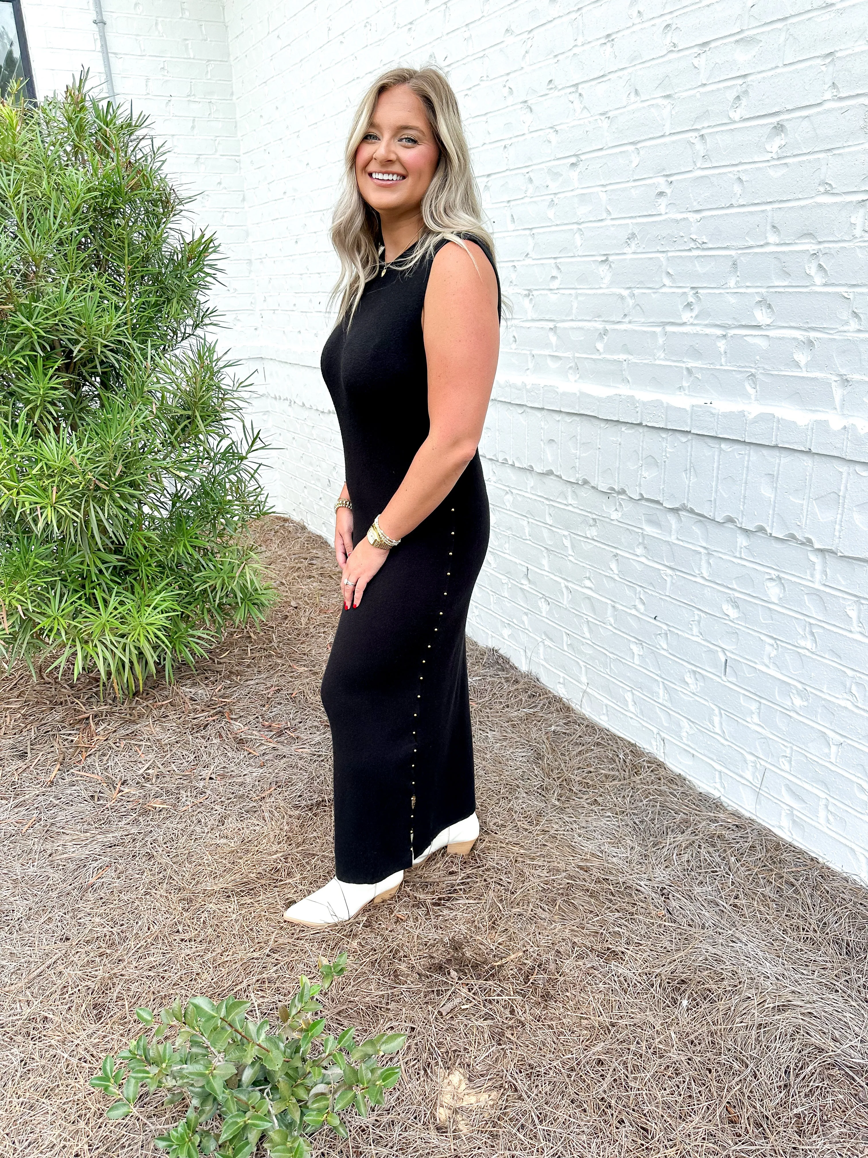 Stud Detailed Maxi