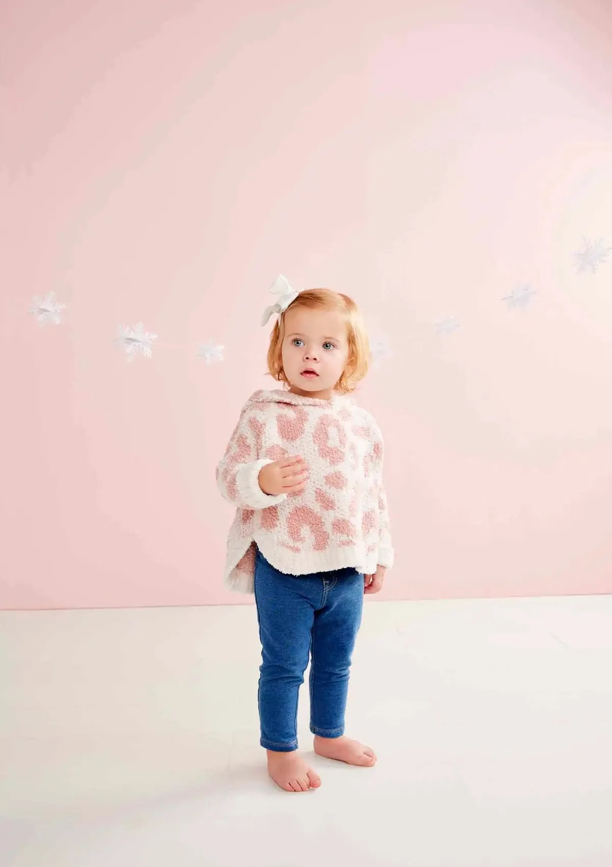 Toddler Leopard Poncho