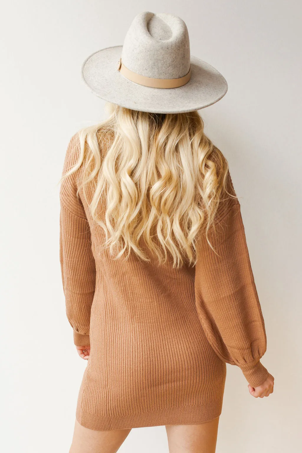 turtle neck sweater dress