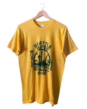 Vintage Seattle Supersonics NBA Basketball Deadstock 1979 T-Shirt XL