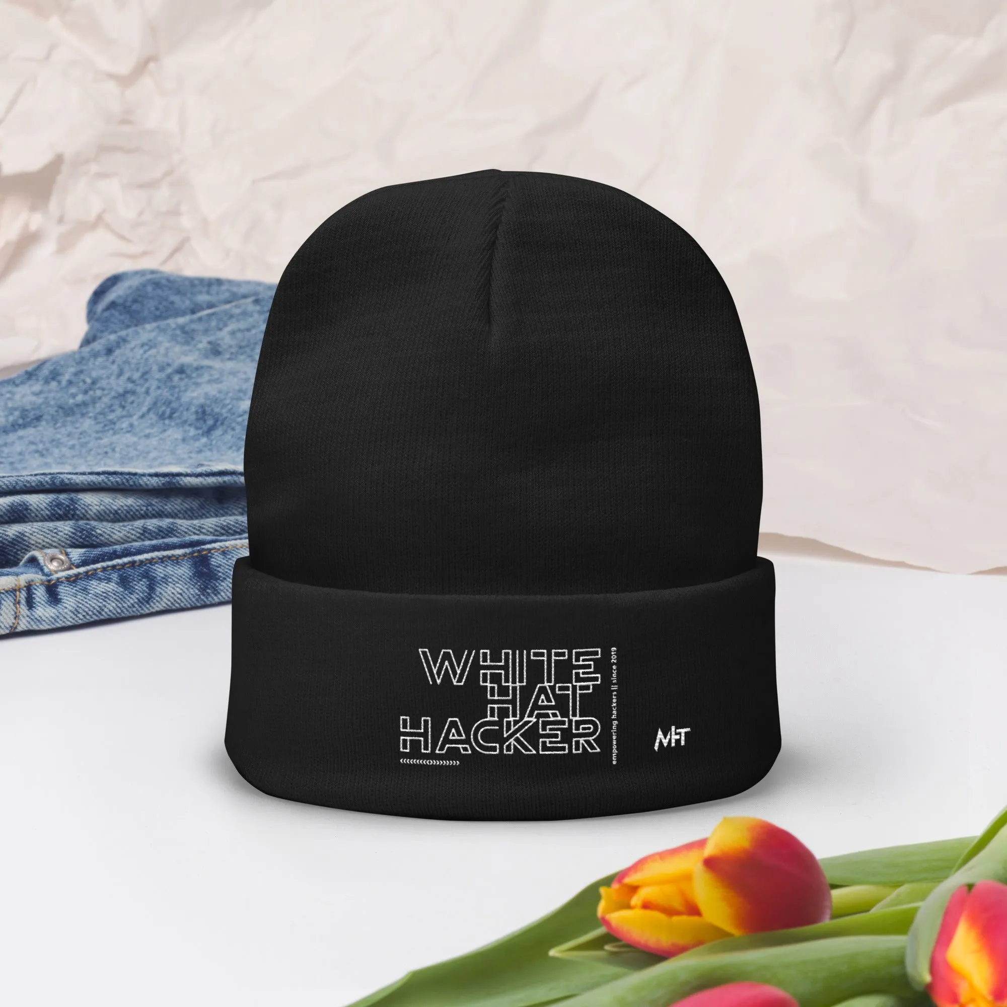 White Hat Hacker - Embroidered Beanie