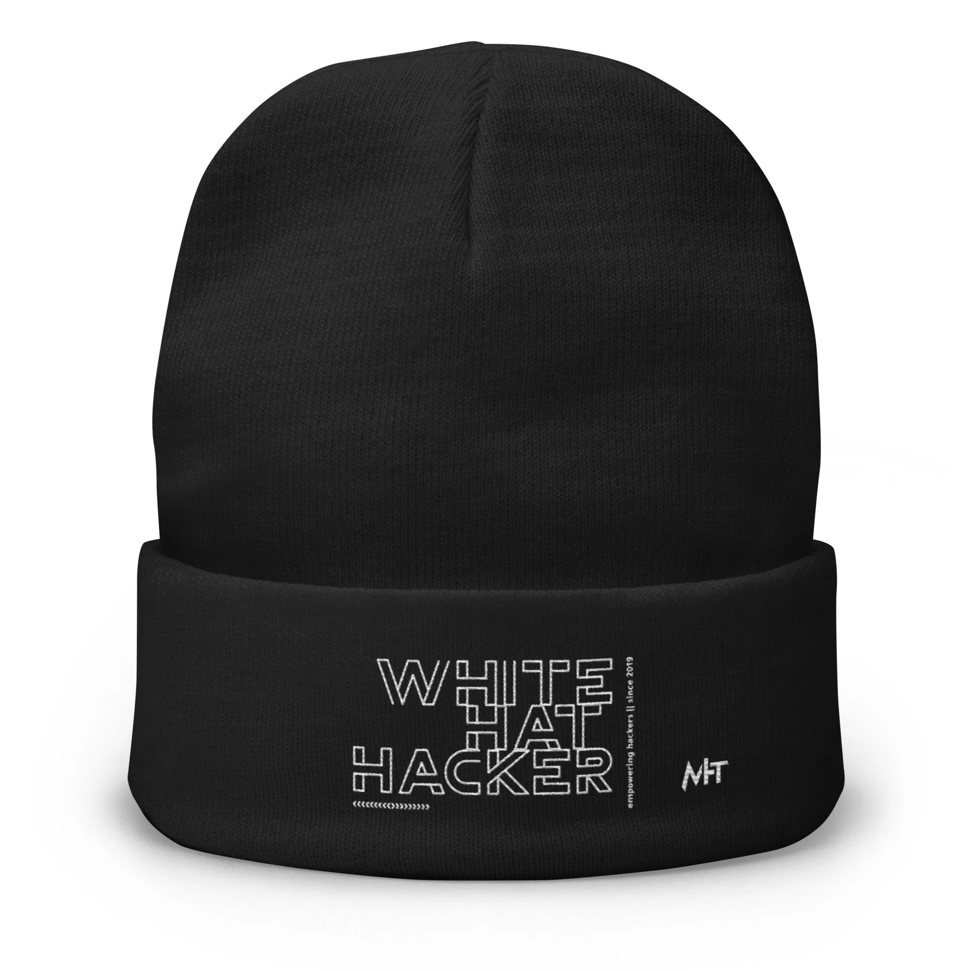 White Hat Hacker - Embroidered Beanie