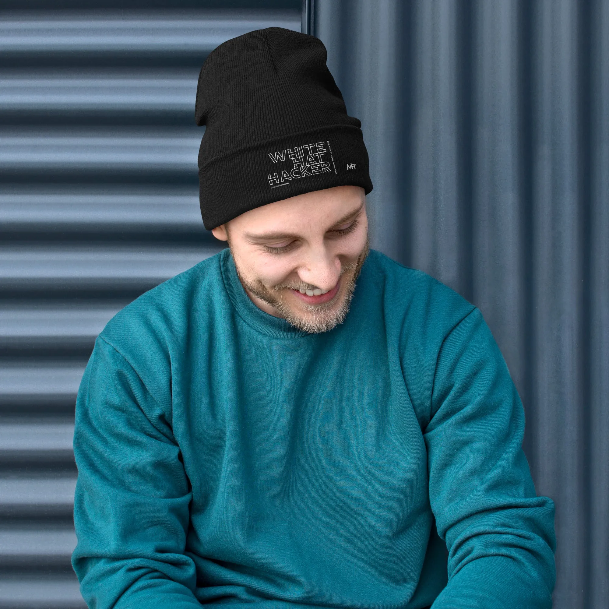 White Hat Hacker - Embroidered Beanie