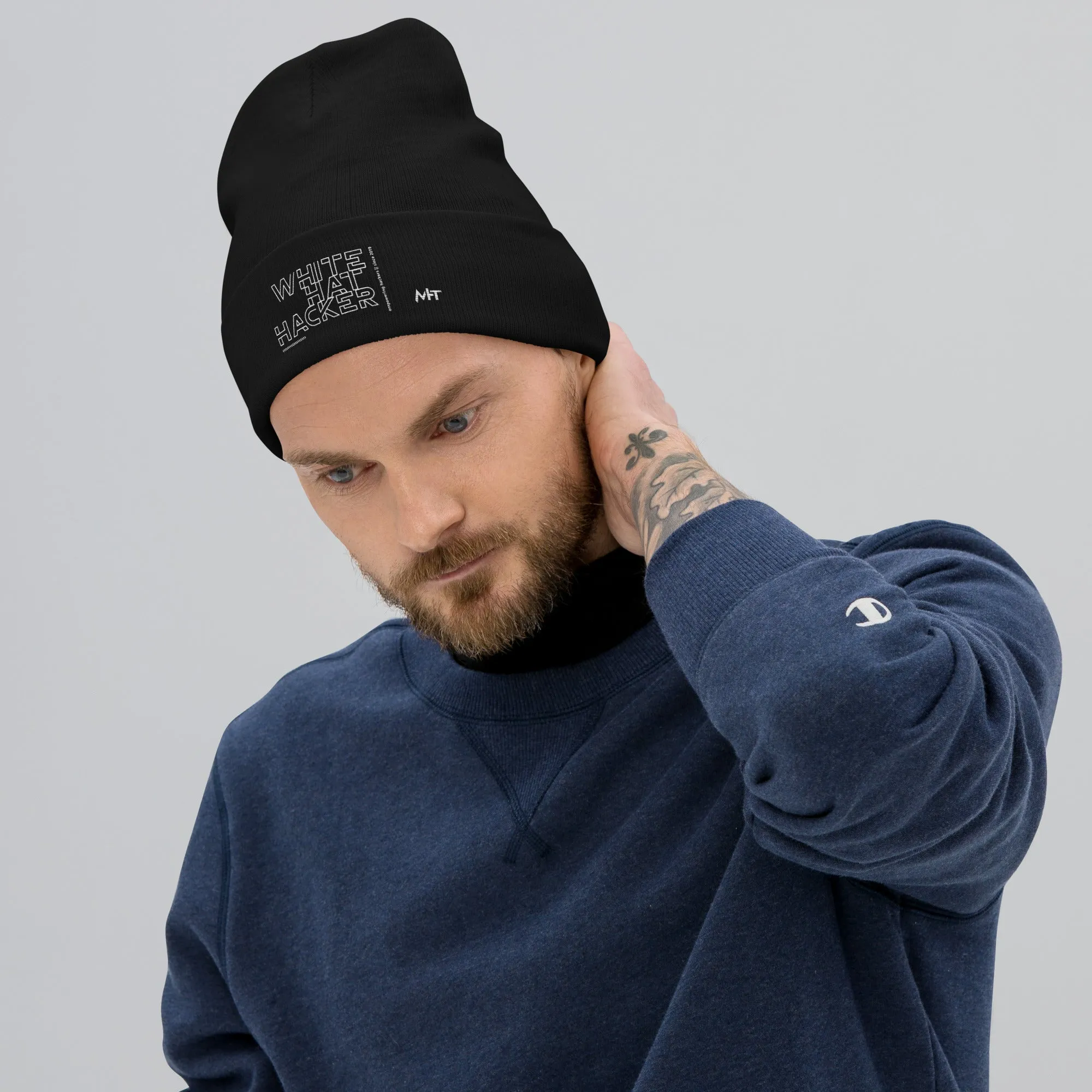 White Hat Hacker - Embroidered Beanie