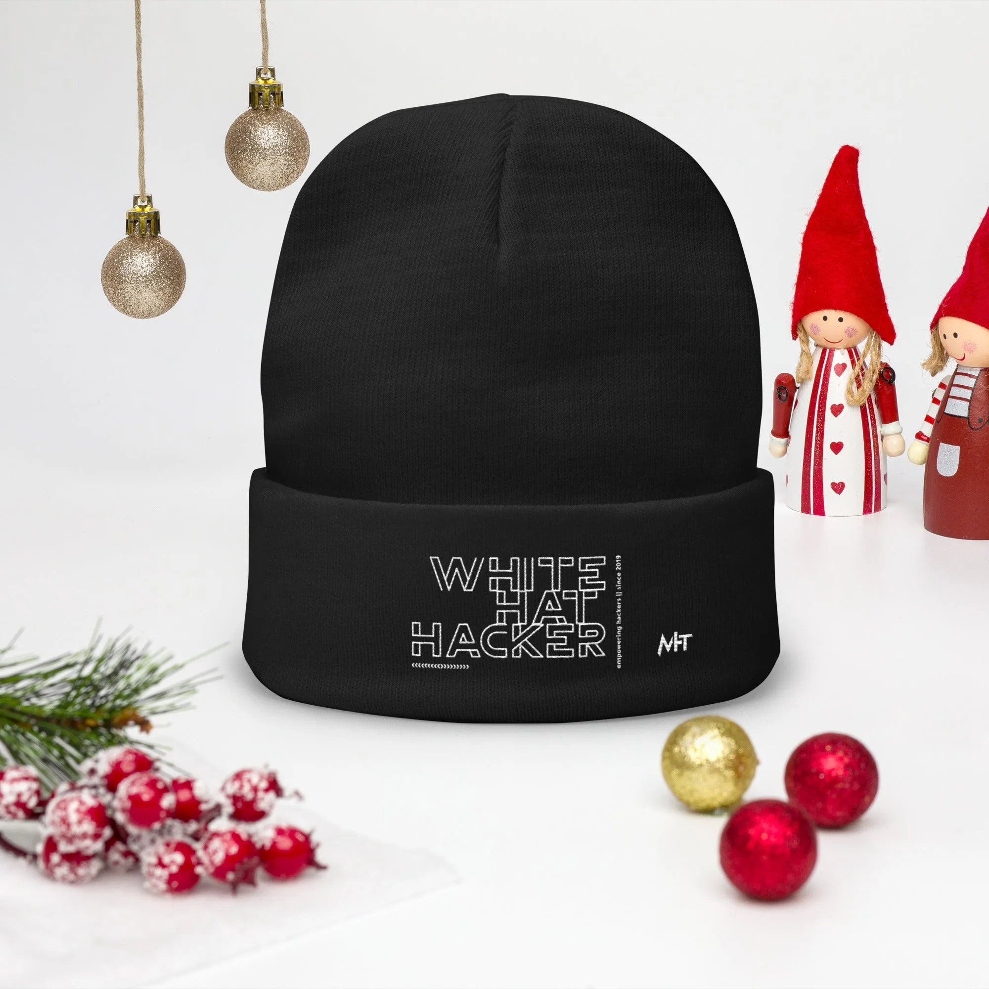 White Hat Hacker - Embroidered Beanie