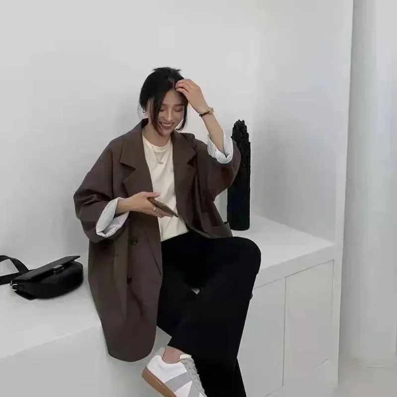 Women's Large Blazer Coat