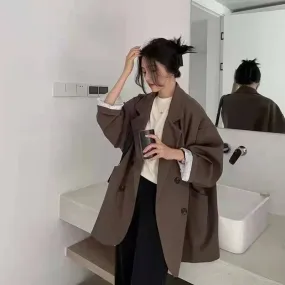 Women's Large Blazer Coat
